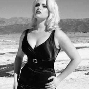 Satin Wiggle - Pinup Couture   - Black and White